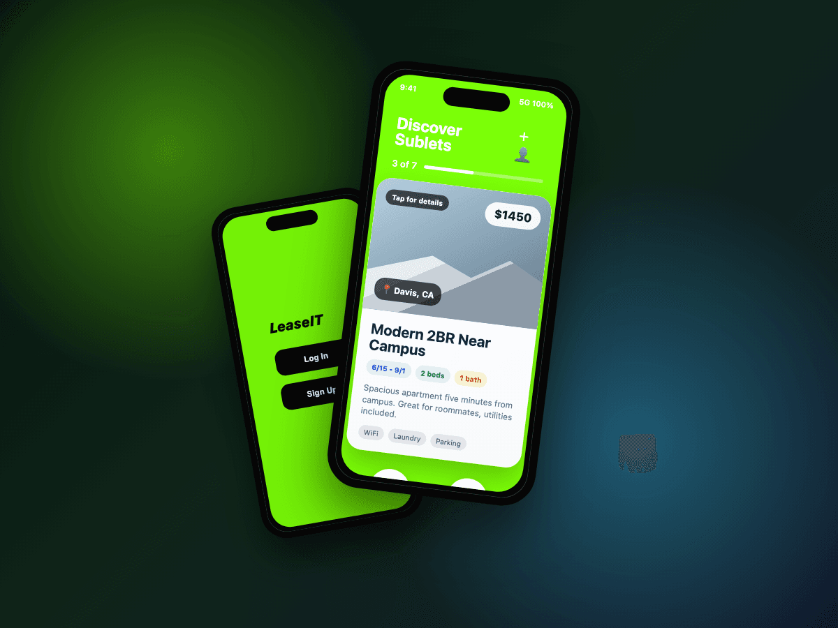 LeaseIt interface